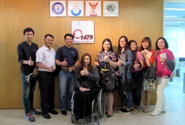 คณะศึกษาดูงานวิทยาลัยราชสุดา มหาวิทยาลัยมหิดล เยี่ยมชมงานมูลนิธิฯ