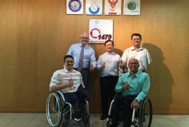 Mr. Gerald L Davis President, Workability International ศึกษาดูงานด้านการส่งเสริมพัฒนาคุณภาพชีวิตคนพิการ