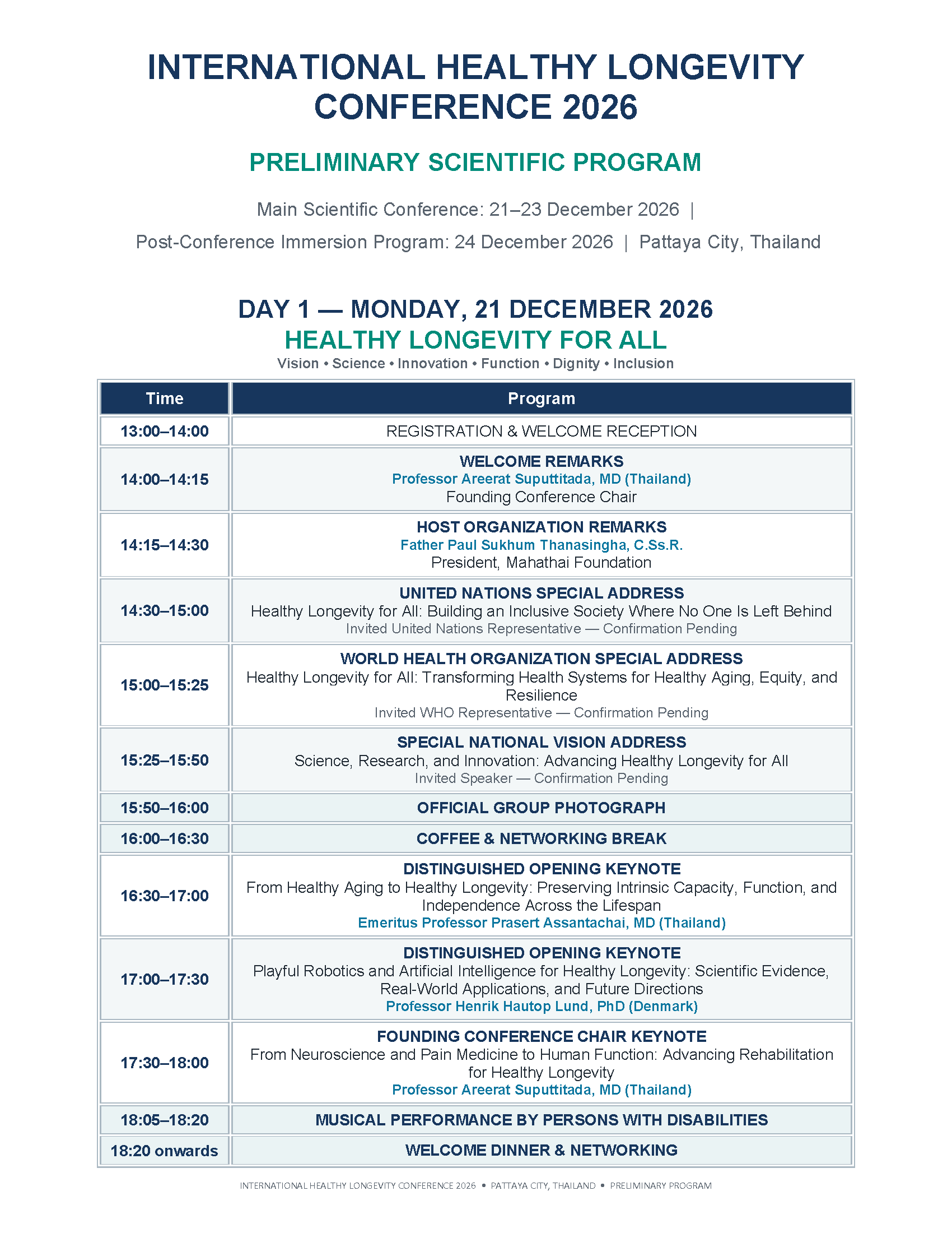 19-8-26 International_Healthy_Longevity_Conference_2026_World_Class_Program_19Aug2026_Page_1